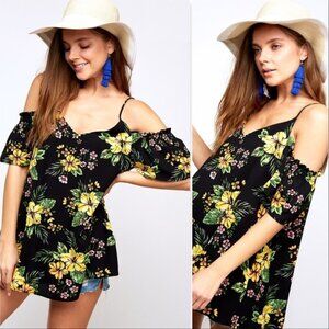 MARIE Floral Print Top